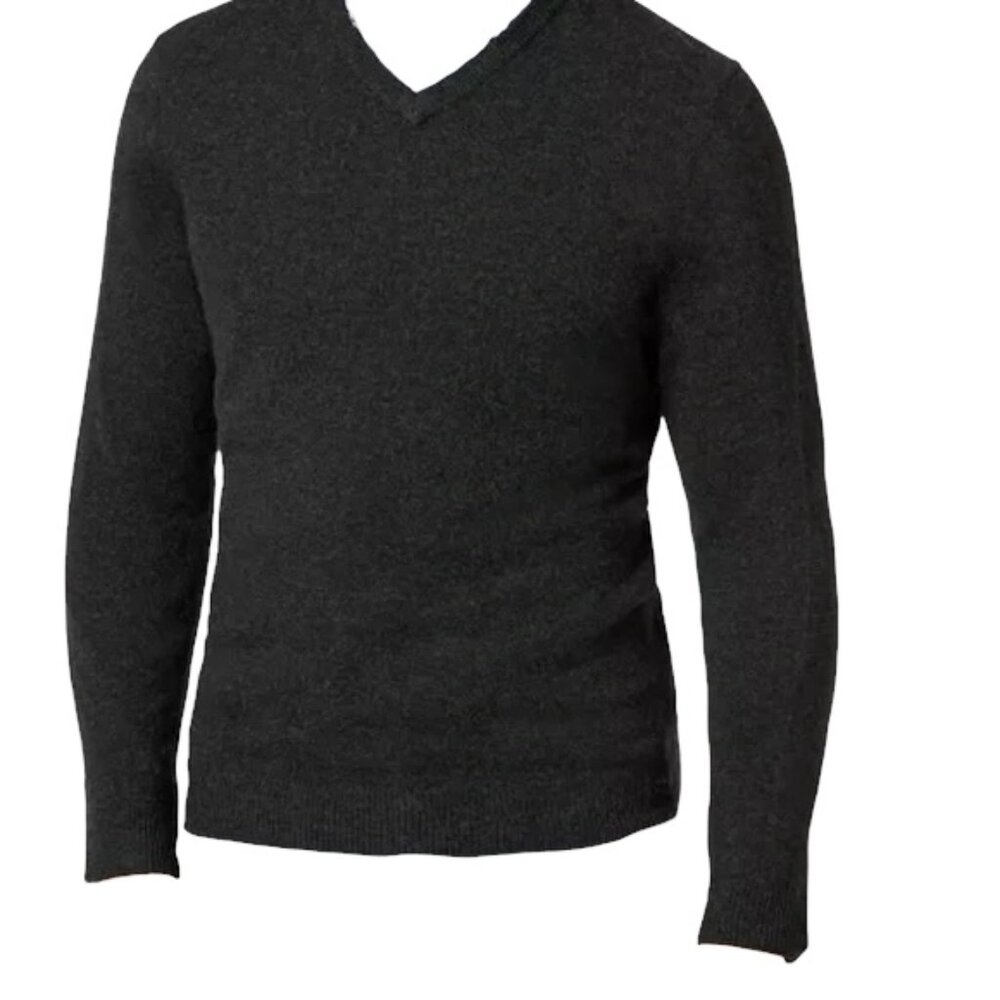 Club Room Estate 2-Ply 100% Cashmere V-Neck Sweater Long Sleeve Pullover Top NWT